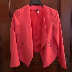 Coral Moto Jacket